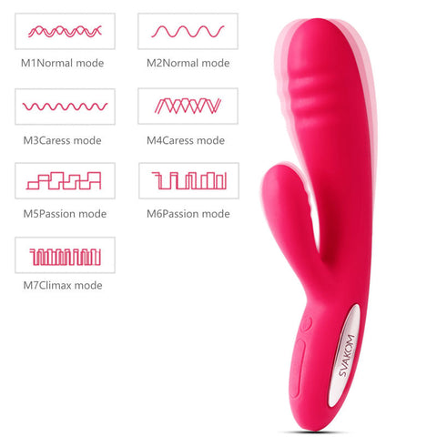 Svakom Adonis Multi Functions Heating Rabbit Vibrator - Rabbit Vibrators