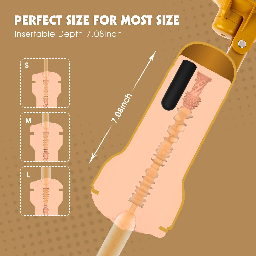 Chisa Lara Realistic Vagina Vibrating Cup Masturbators and Strokers