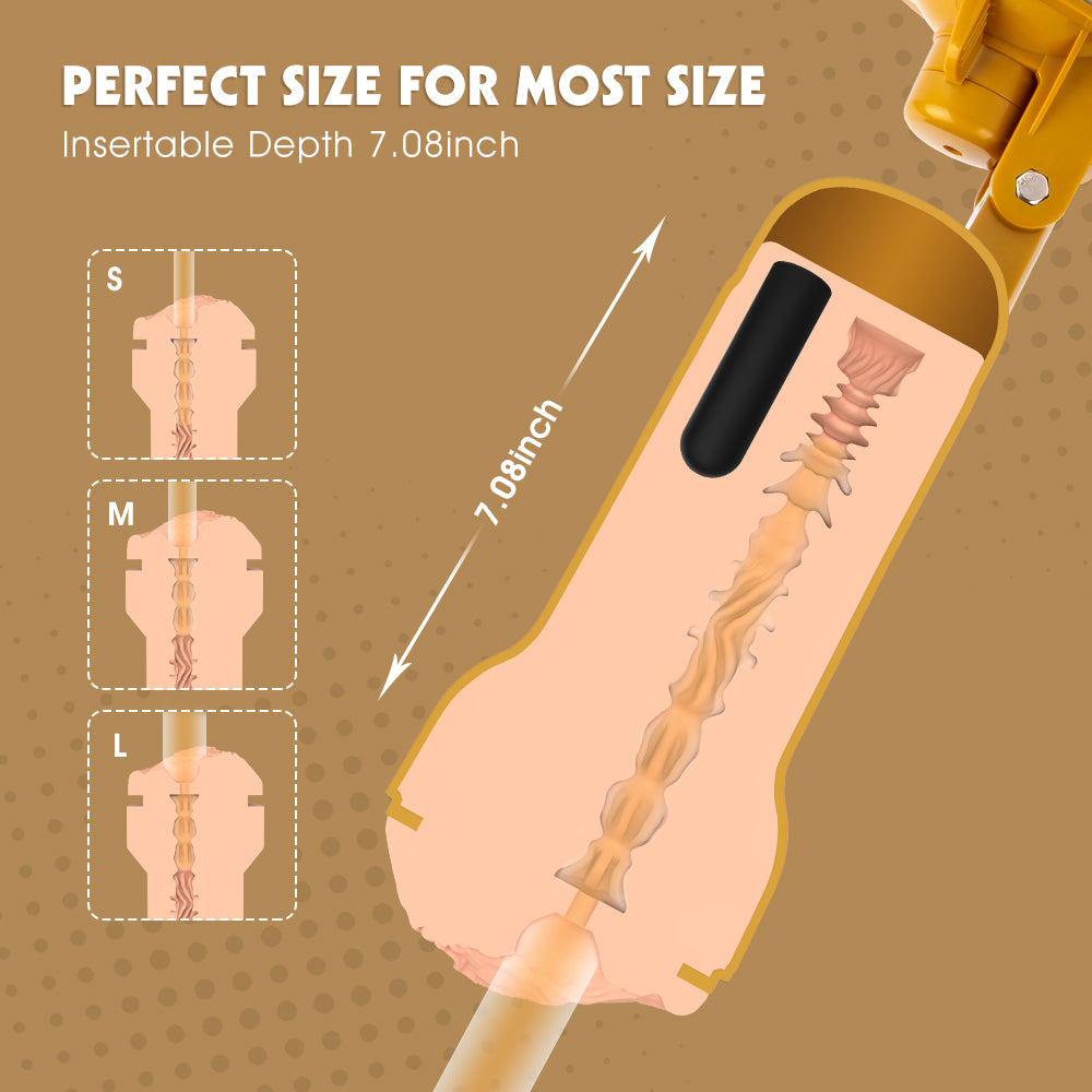 Chisa Shyla Realistic Vibrating Vagina Cup Masturbators and Strokers