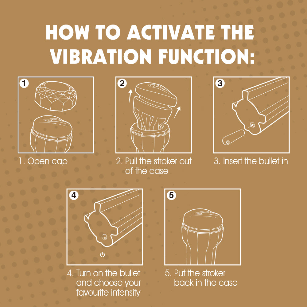 Chisa Darcey Realistic Vagina Vibrating Cup Masturbators and Strokers