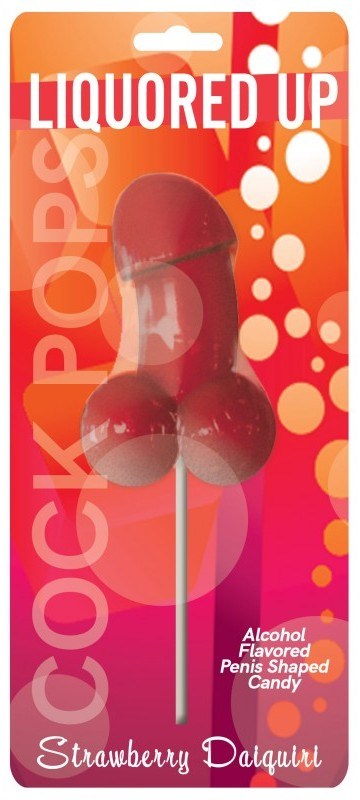 Liquored Up Cock Pops Alcohol Flavoured Candy Strawberry Daiquir - Sex Games, Coupons and Tricks