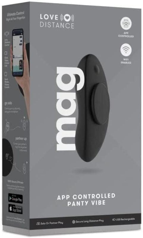 Love Distance Mag App-Controlled Panty Vibe - Clit Ticklers and Pulsators
