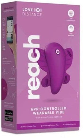 Love Distance Reach - Wearable Vibrator for Unforgettable Pleasure - Clit Ticklers and Pulsators