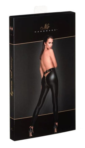 Noir Handmade's Adjustable Waist Leggings - Sleek and Stylish - Her Fetish