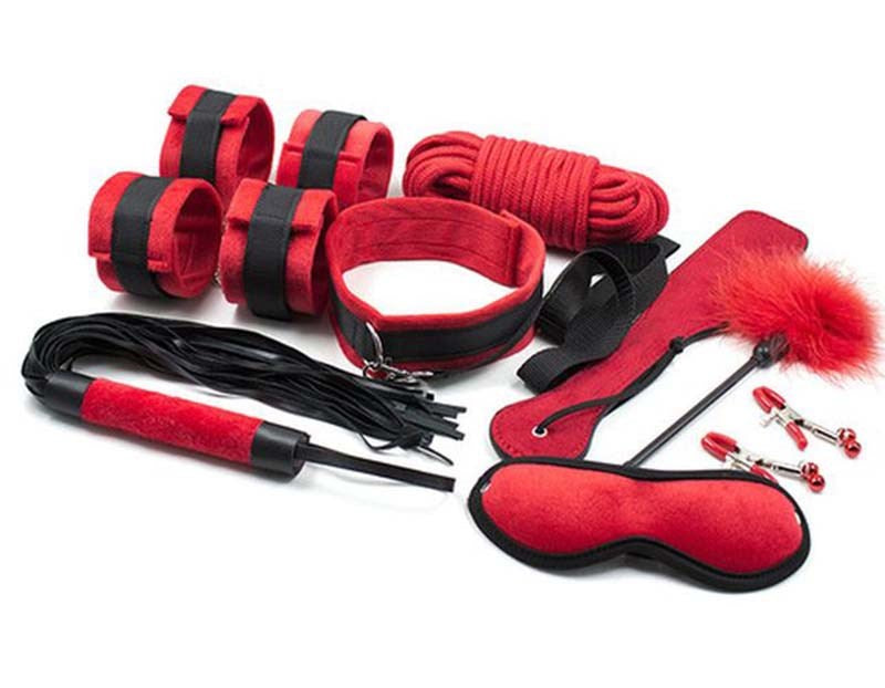 Lucifers Bondage Kit 9 Pcs Bondage Kits