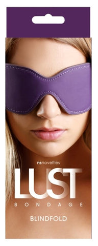 Lust Bondage Play Blindfold Purple - Masks And Blindfolds