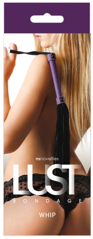 Lust Bondage Whip Purple Restraint - Whips And Crops