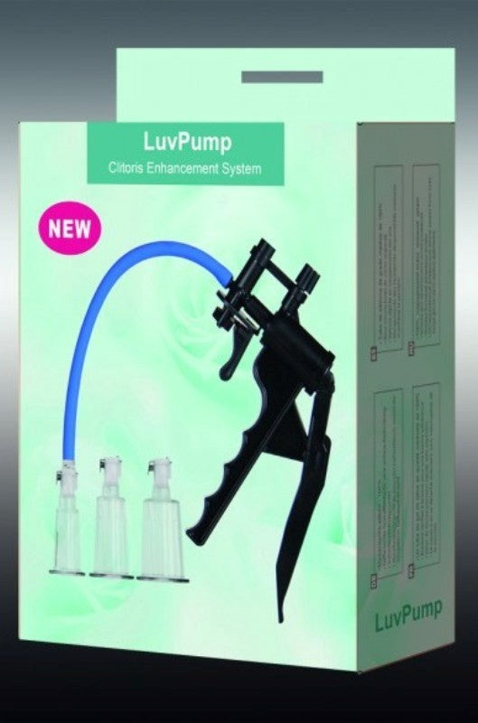LuvPump Clitoris Enhancement System Set - Nipple and Clit Clamps