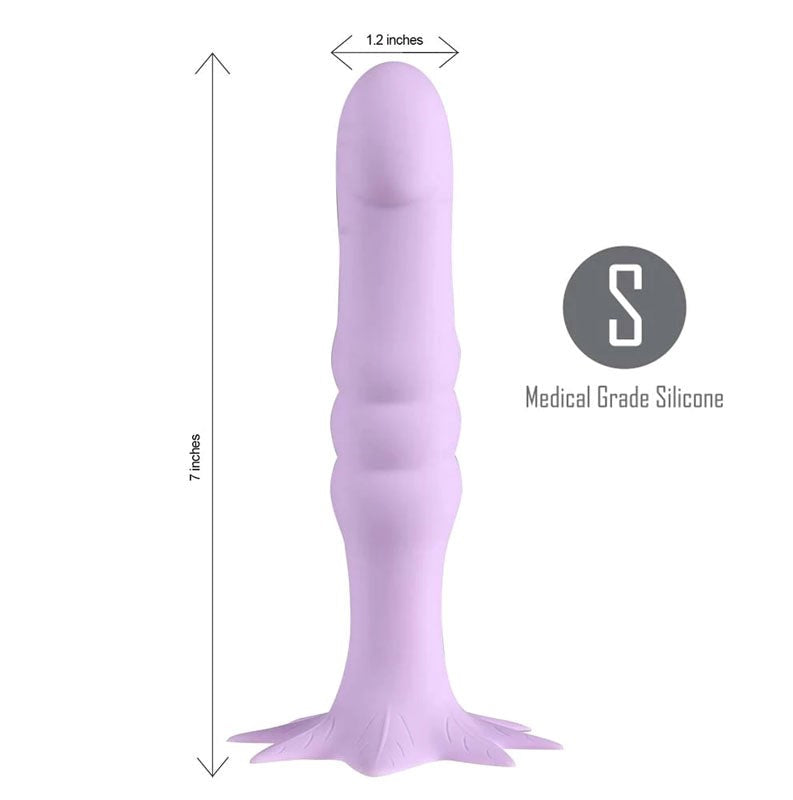 Maia DAZEY 420 Silicone Dildo - Purple Non-Realistic Dildos