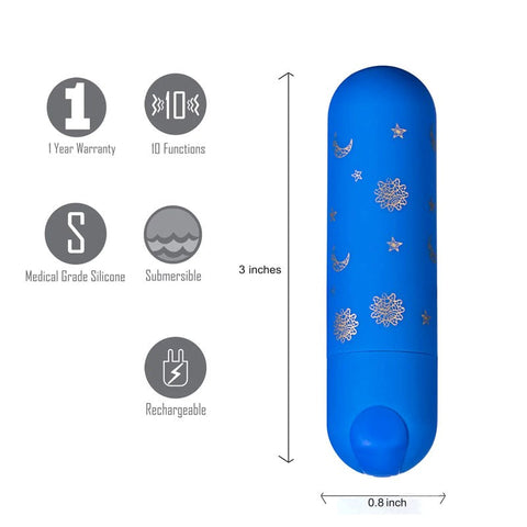Maia Toys' Luna Blue - Elevate Your Intimate Pleasure - Bullet Vibrators