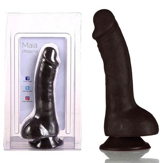 Maia Phoenix 8-Inch Waterproof Dong - Realistic Delight Realistic Dildos