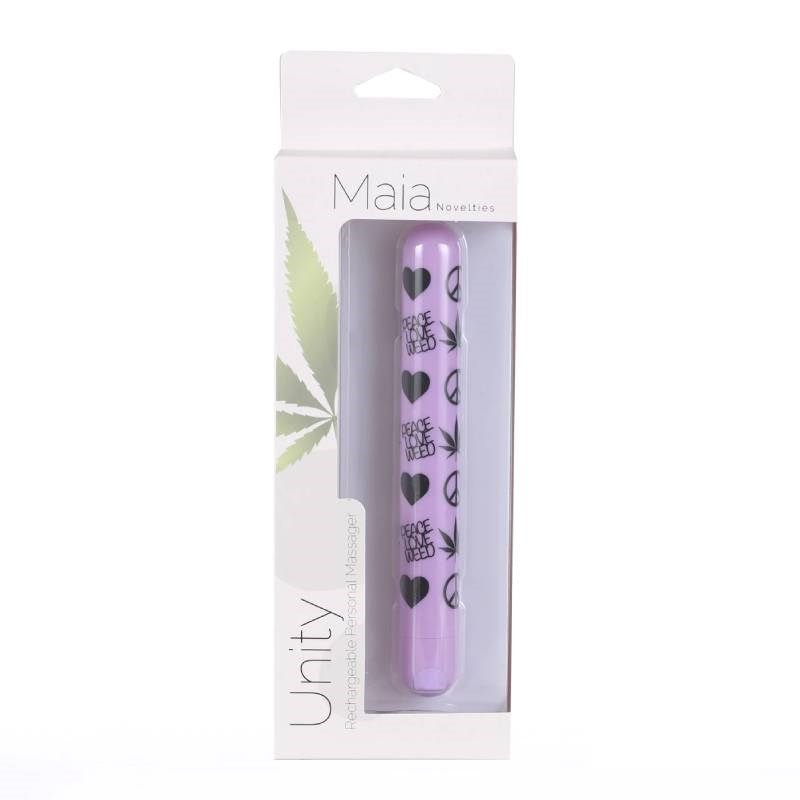 Maia Unity Xl Peace Print Bullet Bullet Vibrators