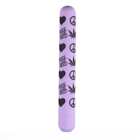 Maia Unity XL Peace Print - Waterproof Bullet Vibrator with 10 Functions - Bullet Vibrators