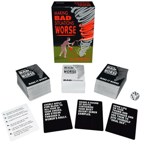 Making Bad Situations Worse - Sex Games, Coupons and Tricks
