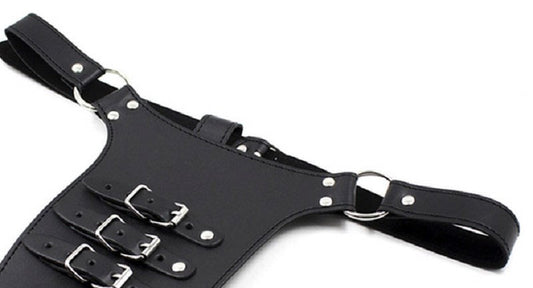 Male Chastity Harness with Penile Straps - Ball and Cock Toys