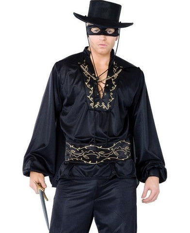 Masked Spanish Hero Costume - Fancy Dress Ups