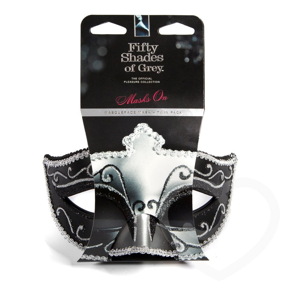 Masks On Masquerade Mask - Twin Pack Masks And Blindfolds