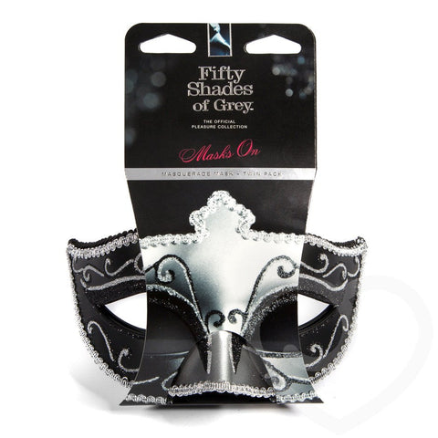Masks On Masquerade Mask - Twin Pack - Masks And Blindfolds