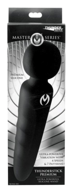 Master Series Thunderstick Premium Ultra Powerful Silicone Wand - Body Wands