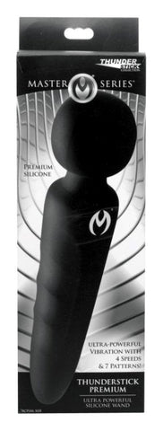 Master Series Thunderstick Premium Ultra Powerful Silicone Wand - Body Wands
