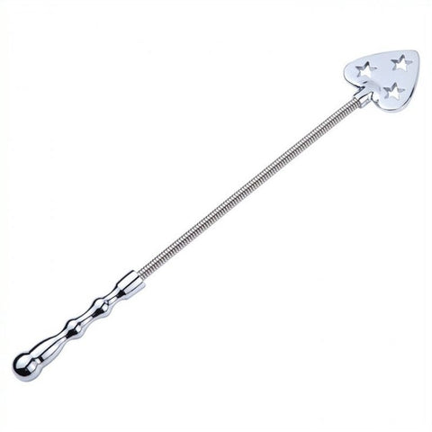 BDStyle BDSM Metal Heart Shaped Flogger - Elevate Your Fantasies - Whips And Crops