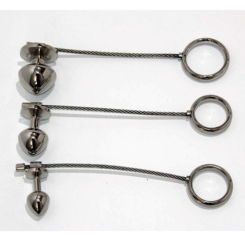 Metal Plug & Cock Ring - Spreaders and Hangers