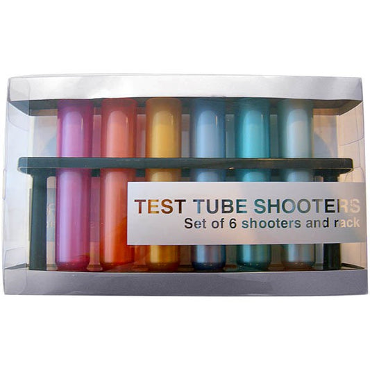 Metallic Acetate Test Tube Shooters Party Gifts and Novelties
