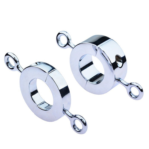 Metallic Testicle Stretcher Weights - 4 Balls Small - Ball and Cock Toys
