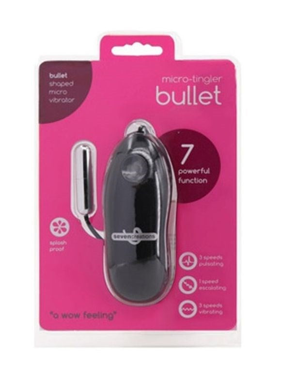 Micro Tingler Bullet 7 Function Vibrator Bullet Vibrators