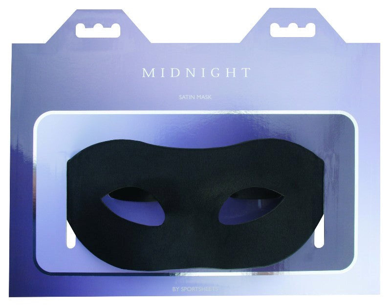 Midnight Satin Mask Masks And Blindfolds