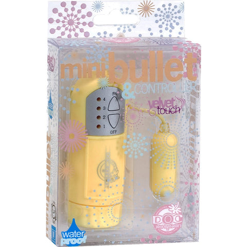 Doc Johnson Mini Bullet Vibrator and Controller - Mini & Slim Vibrators
