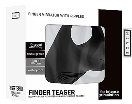 Shots Toys' Mjuze - Rechargeable Finger Vibrator for Sensual Exploration - Finger and Tongue Vibrators