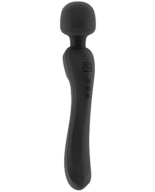 Mjuze Flowing Body Massager Black Waterproof Vibrators