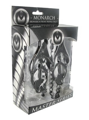 Monarch Noir Nipple Vice Black - Breast and Nipple Toys