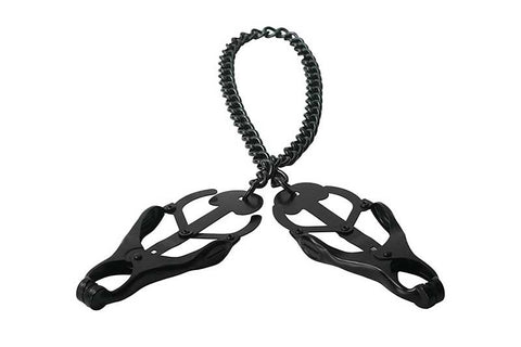 Monarch Noir Nipple Vice Black - Breast and Nipple Toys