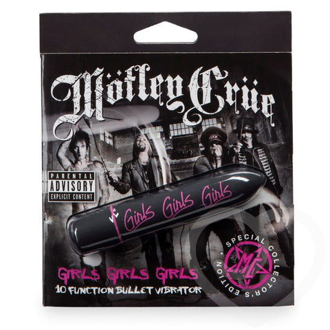 Motley Crue Girls Girls Girls 10 Function Bullet Vibrator - Personal Massagers