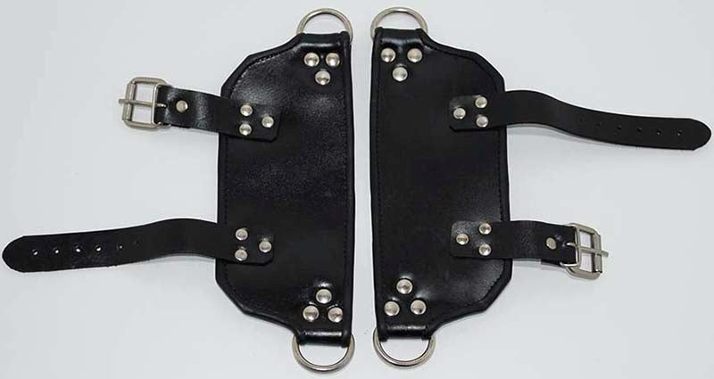 Nailed Hard Foot Leather Suspender Spreaders and Hangers