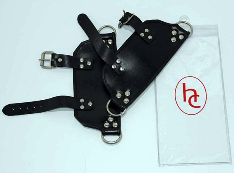 Nailed Hard Foot Leather Suspender Spreaders and Hangers