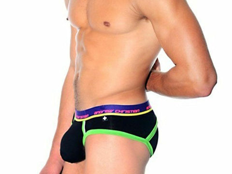 NanoFit Breeze Brief - Burgundy - Mens Briefs And Boxers