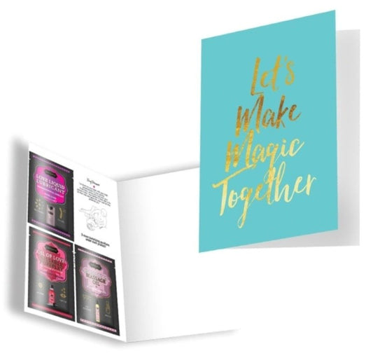 Naughty Notes Greeting Card Lets Make Magic Together Sex Games, Coupons and Tricks