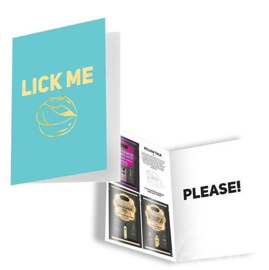 Naughty Notes Greeting Card Lick Me - Sex Games, Coupons and Tricks