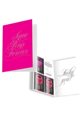 Naughty Notes Greeting Card Same Penis Forever - Sex Games, Coupons and Tricks