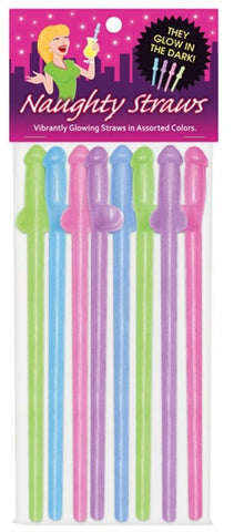 Naughty Penis Straws Glow in The Dark - Sex Games, Coupons and Tricks