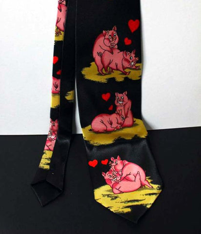 Naughty Pig Neck Tie - Fancy Dress Ups