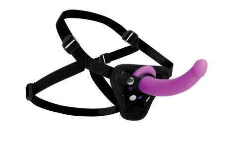 Navigator Silicone G-Spot Dildo with Harness - Strap On Sextoys