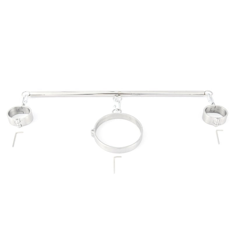 Neck & Wrist Restraint With Spreader Bar Spreaders and Hangers