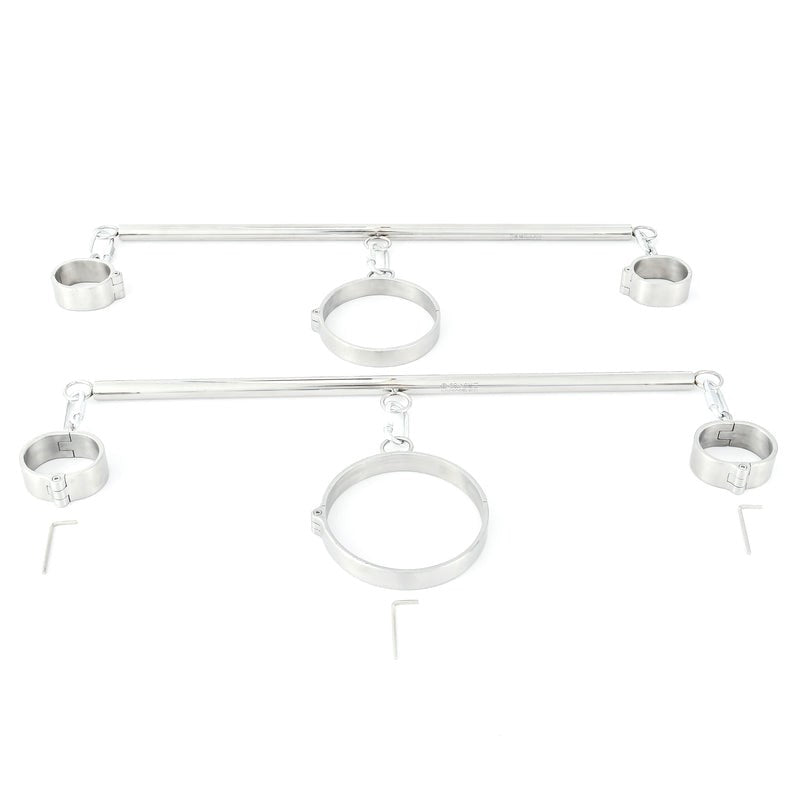 Neck & Wrist Restraint With Spreader Bar Spreaders and Hangers