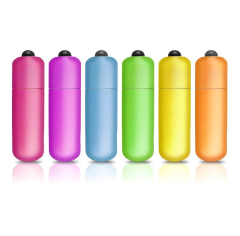 Pipedream Neon Luv Touch Vibrating Bullet Massager Set - Waterproof Vibrators