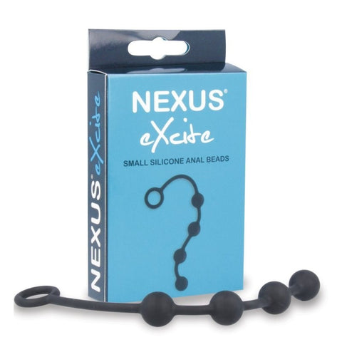 Nexus Excite Anal Beads - Silky Smooth Bliss for Beginners - Anal Beads and Balls