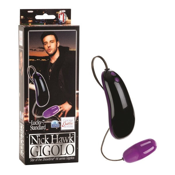 Nick Hawk GIGOLO Lucky 7 Standard Bullet Remote Control Vibrators